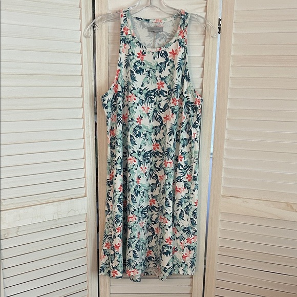 Ocean Coast Dresses & Skirts - Tropical Floral Midi Dress
